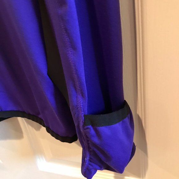 RL Lauren Ralph Lauren Zip Front Running Pullover Top Large - Picture 6 of 8